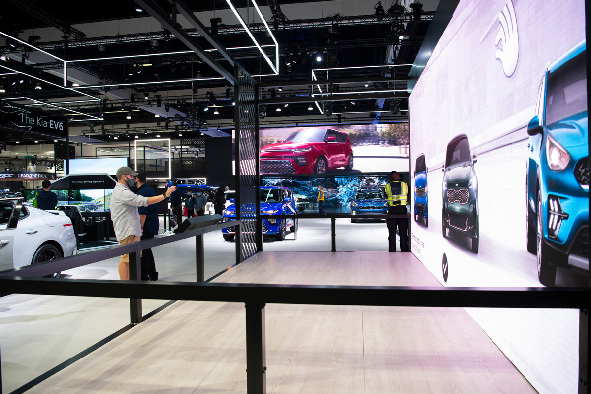 2021 LA Auto Show. Photograph by Matt Petit