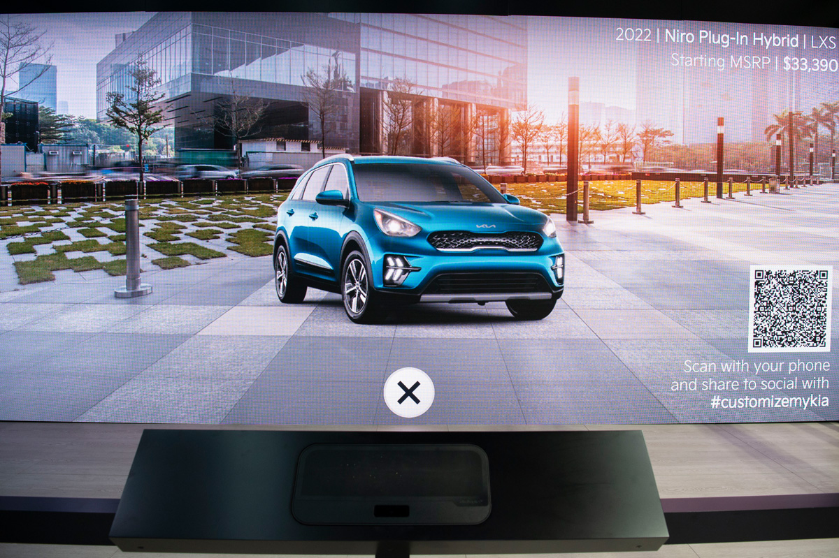 2021 LA Auto Show. Photograph by Matt Petit Kia Color & Trim