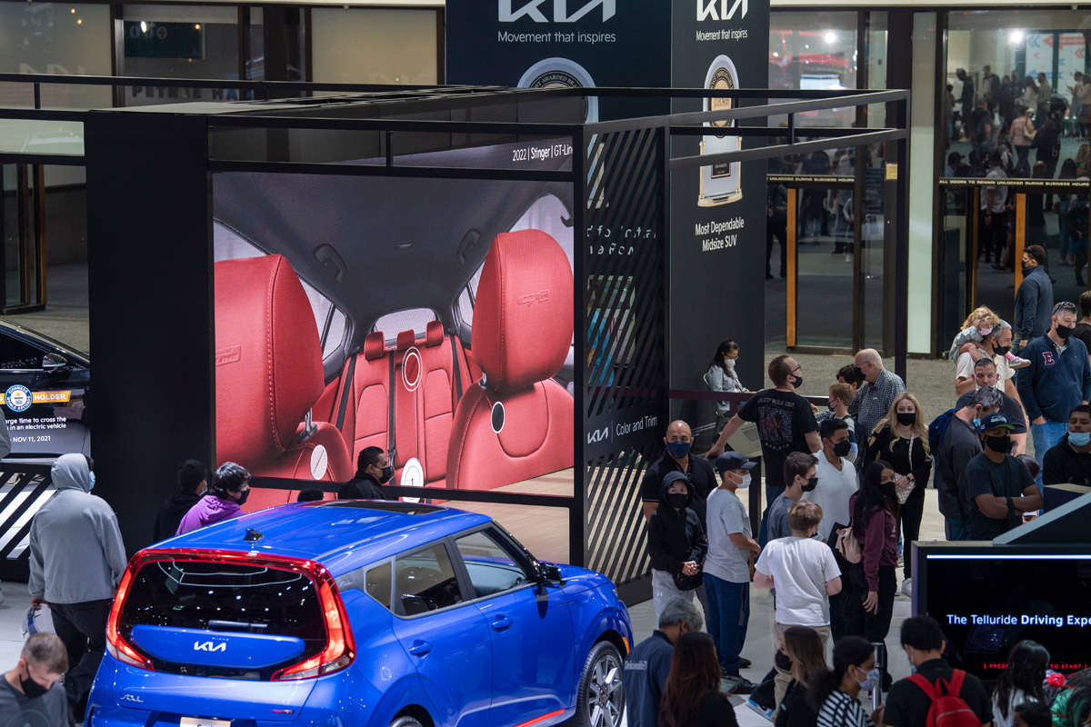 2021 LA Auto Show. Photograph by Matt Petit