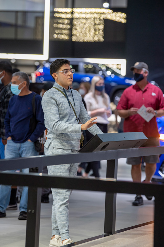 2021 LA Auto Show. Photograph by Matt Petit Kia Color and Trim