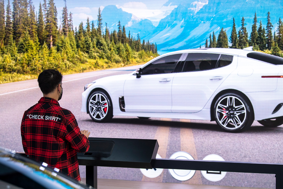2021 LA Auto Show. Photograph by Matt Petit