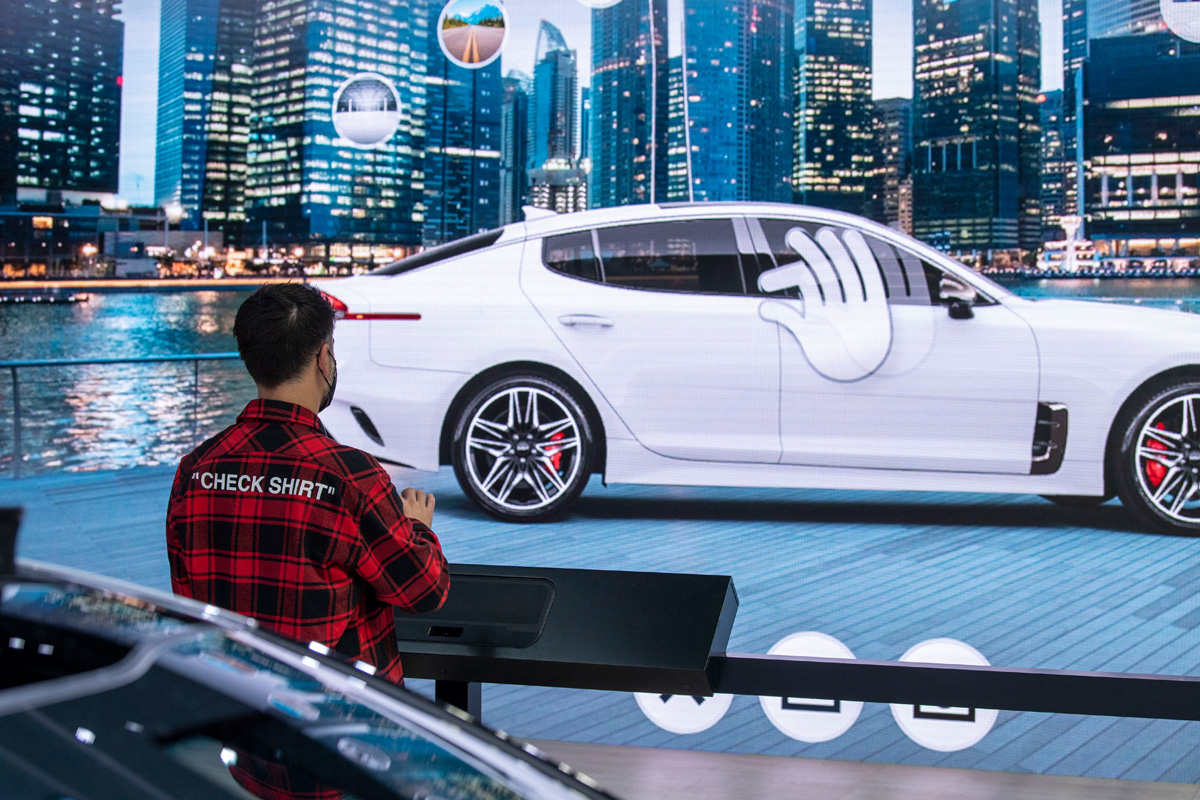 2021 LA Auto Show. Photograph by Matt Petit