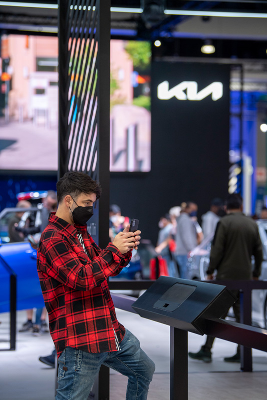 2021 LA Auto Show. Photograph by Matt Petit