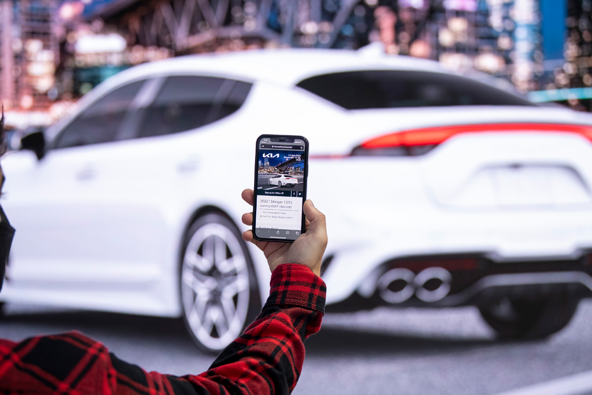 2021 LA Auto Show. Photograph by Matt Petit Kia Color and Trim