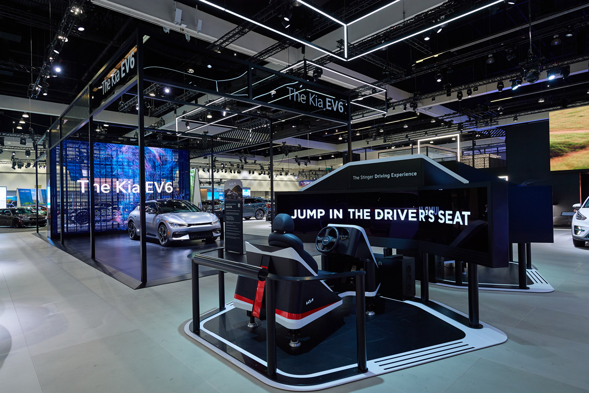 2021 LA Auto Show. Photograph by Matt Petit