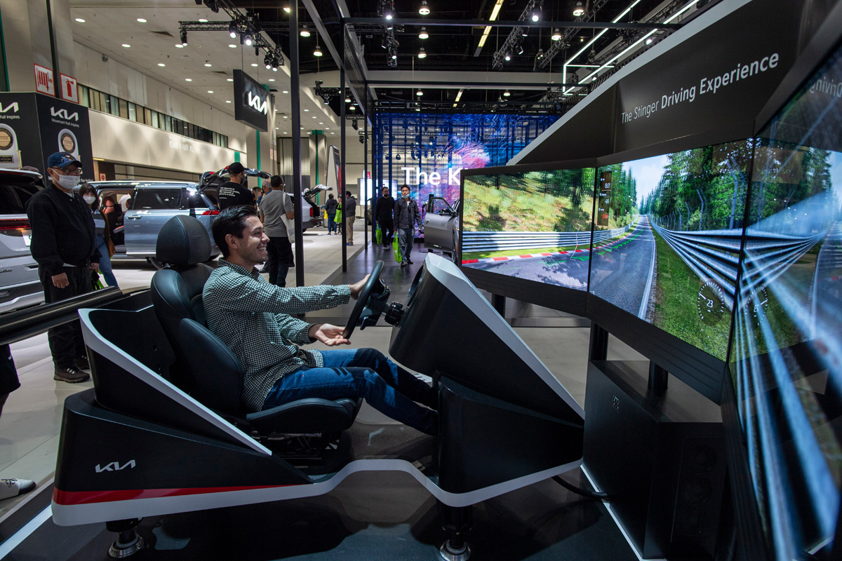 2021 LA Auto Show. Photograph by Matt Petit