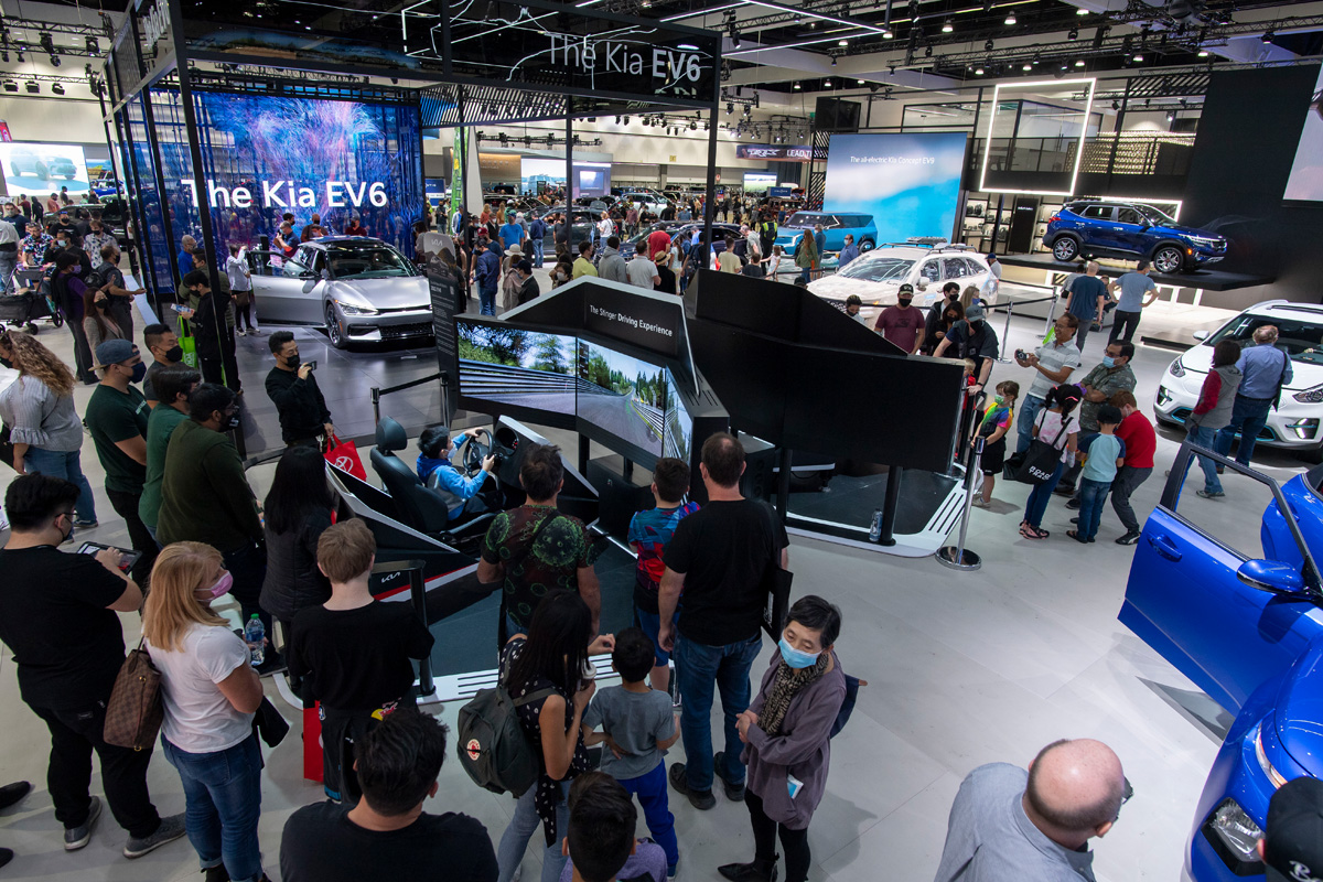 2021 LA Auto Show. Photograph by Matt Petit